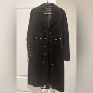 Luciano Abitboul Black Studded Leather Jacket